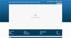 Desktop Screenshot of graphic-business.it